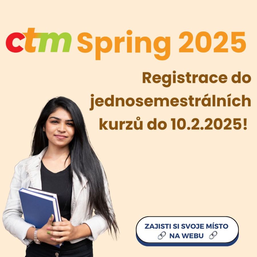 Jarní kurzy CTM online